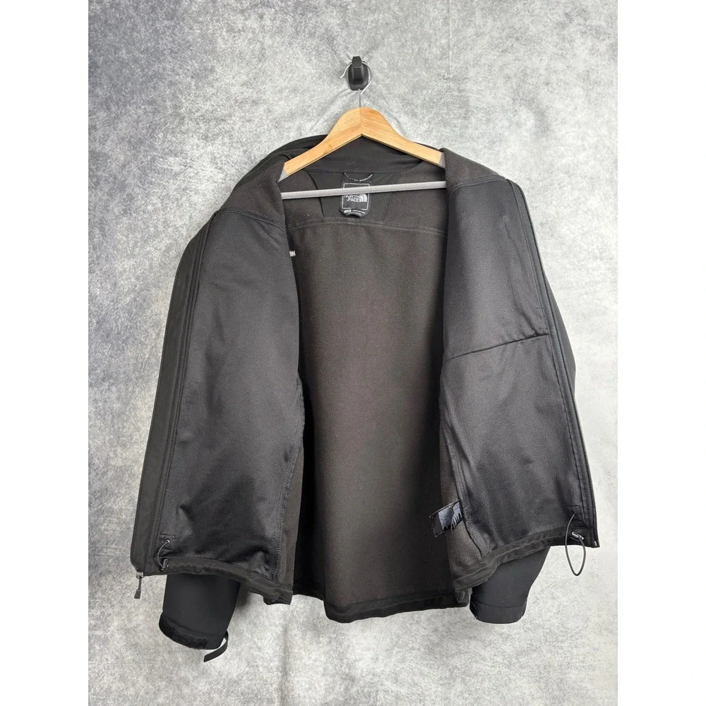 The North Face Men's Amvy T183 Black Apex Jacket Coat Full Zip Size‎ Large